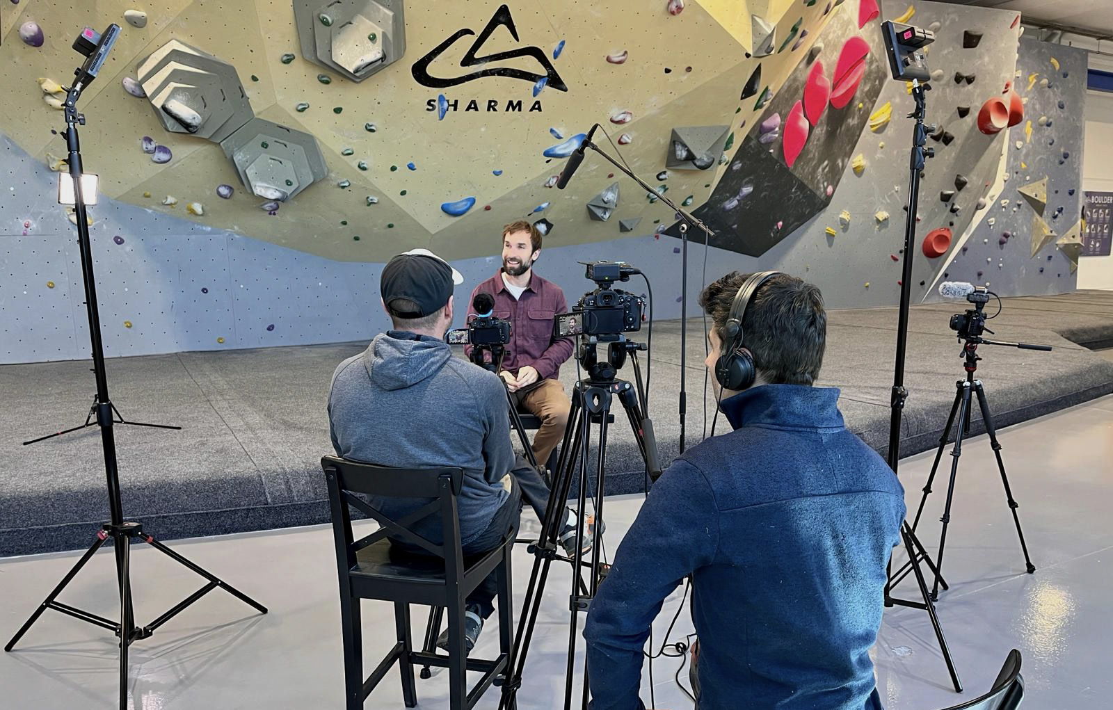 Escalade du Futur - Making-of du Film avec Chris Sharma ©Cedric Lachat Escalade du Futur - Making-of du Film avec Chris Sharma ©Cedric Lachat